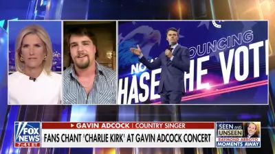 Country singer Gavin Adcockwarns that Charlie Kirk’s death has ‘awoken’ millions