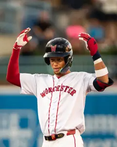 How Red Sox rookie ’embraced everything’ in a roller coaster season