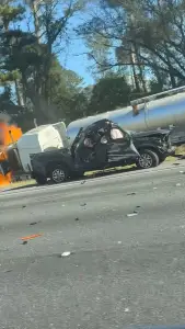 Family of eight including pregnant mom and five children killed in fiery Georgia highway crash