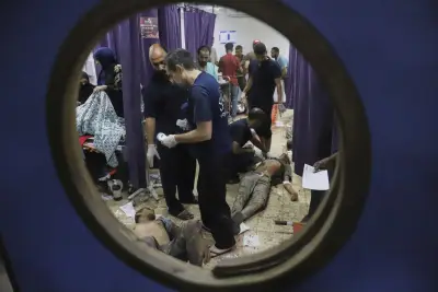 32 Palestinians killed trying to reach food distribution hubs, Gaza authorities say