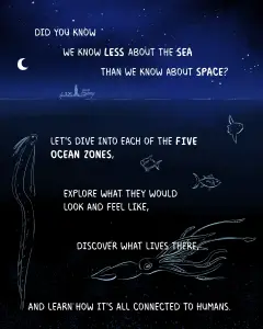 COMIC: Exploring the ocean's wonderous, mysterious depths