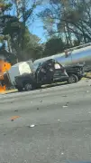 Family of eight including pregnant mom and five children killed in fiery Georgia highway crash