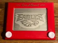 Etch-y, not edgy, art: Teacher uses a toy from his childhood to show his love for all things Philadelphia