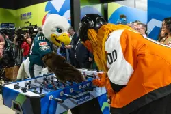 Philly’s volunteer center for the FIFA World Cup opens in the Fashion District